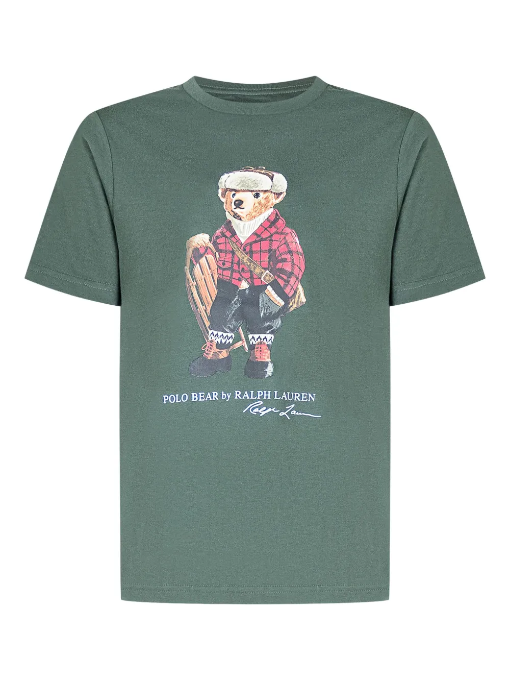 POLO RALPH LAUREN KIDS グラフィック Tシャツ - グリーン POLO RALPH LAUREN KIDS グラフィック Tシャツ - グリーン