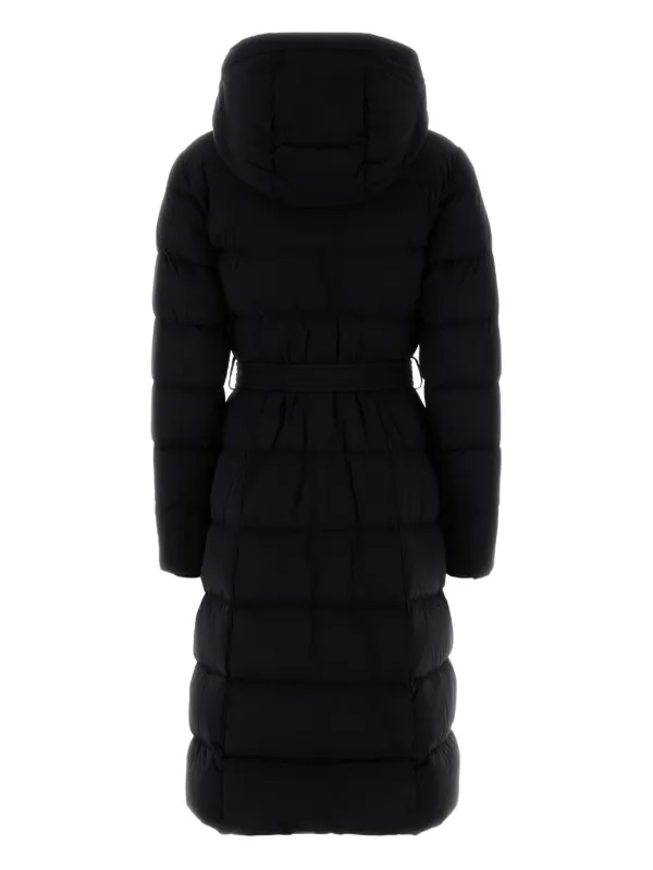 Mackage Coralia City Hooded Belted Coat in Black