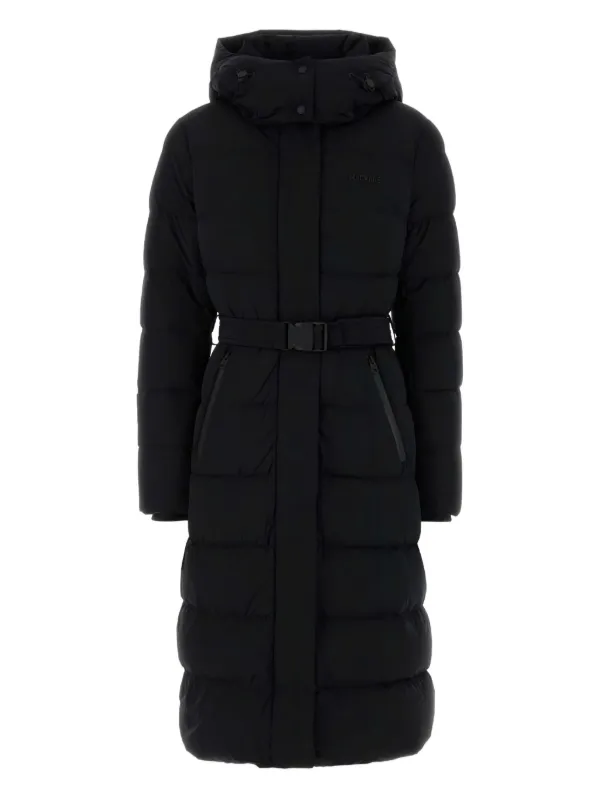 Mackage Coralia City Hooded Belted Coat in Black