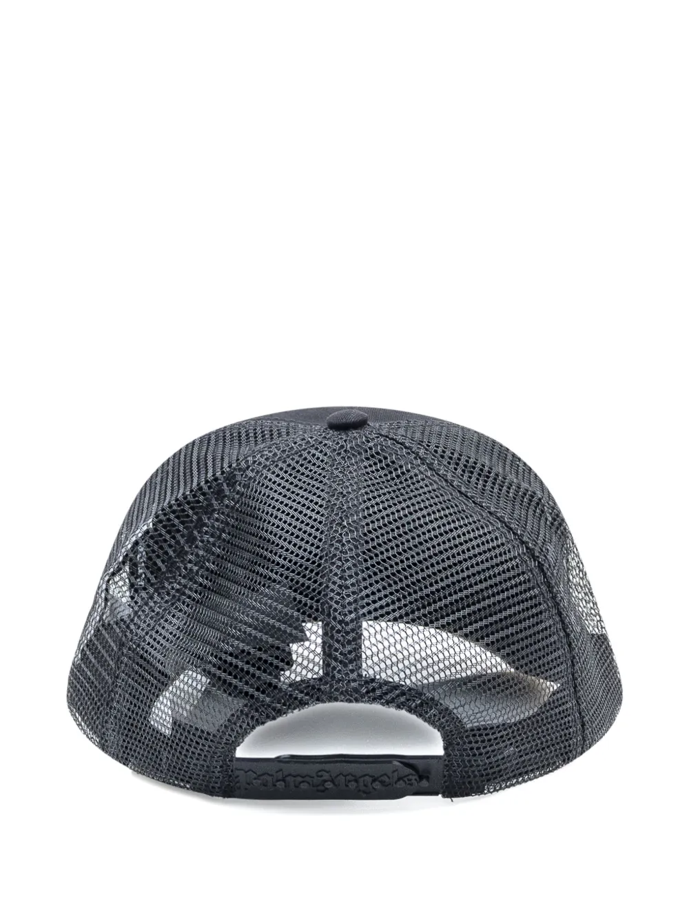 Palm Angels Bear In Mind Black Cap In Black