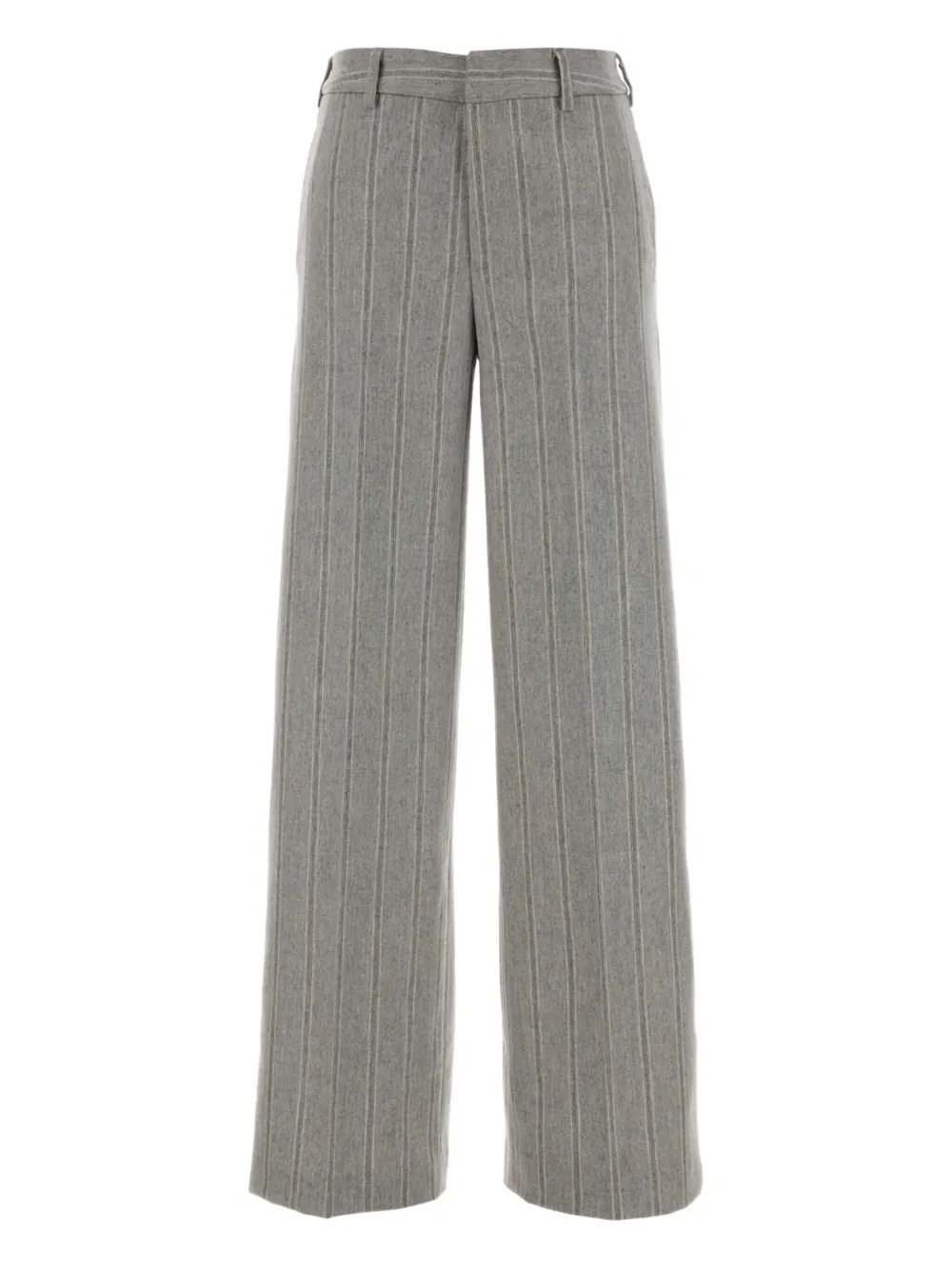 PT Torino ストライプ ワイドパンツ - グレー