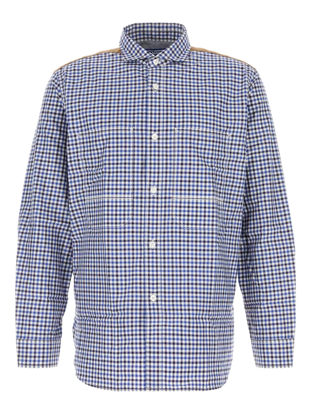 Junya Watanabe MAN camisa con paneles | azul | Image 1