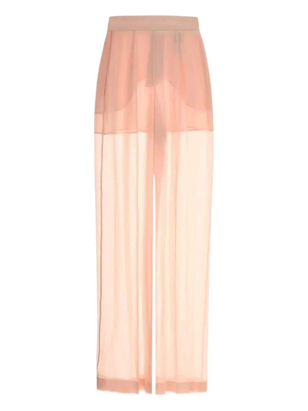 Alberta Ferretti silk trousers - Roze