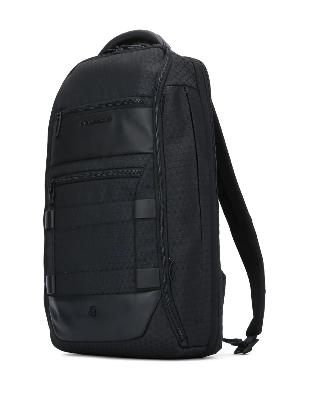 Piquadro Laptop And Ipad Backpack In Black