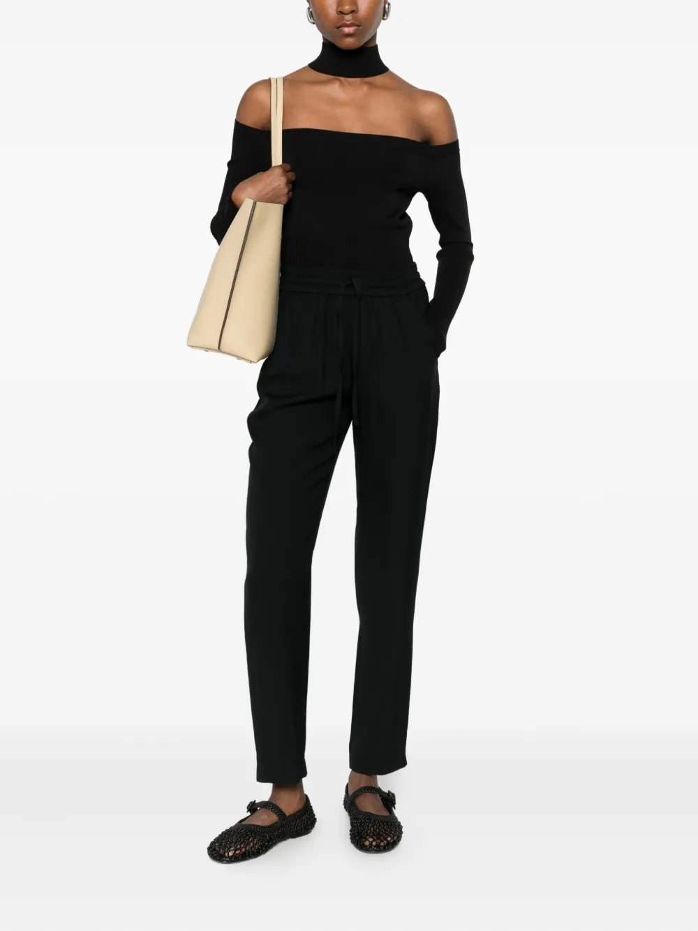 ASPESI drawstring-waist trousers | Straight-Leg Pants | Image 2