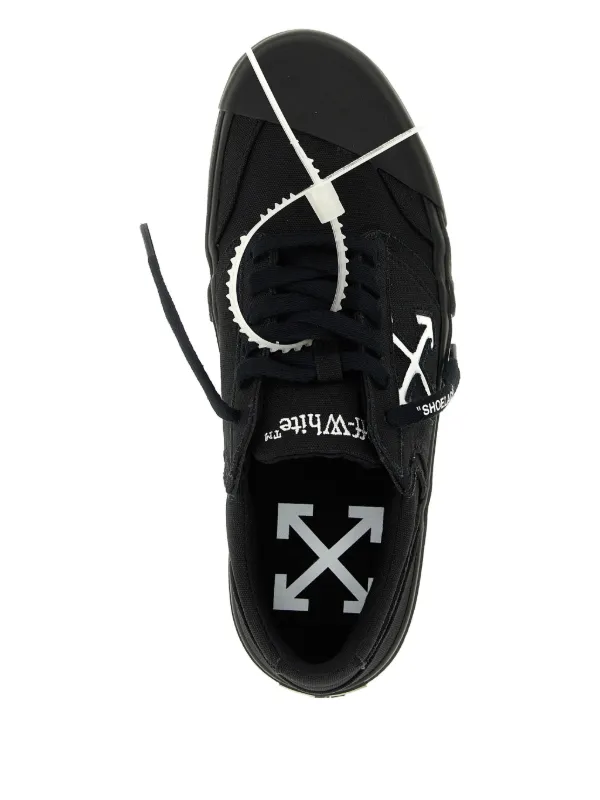 off white vulc black suede