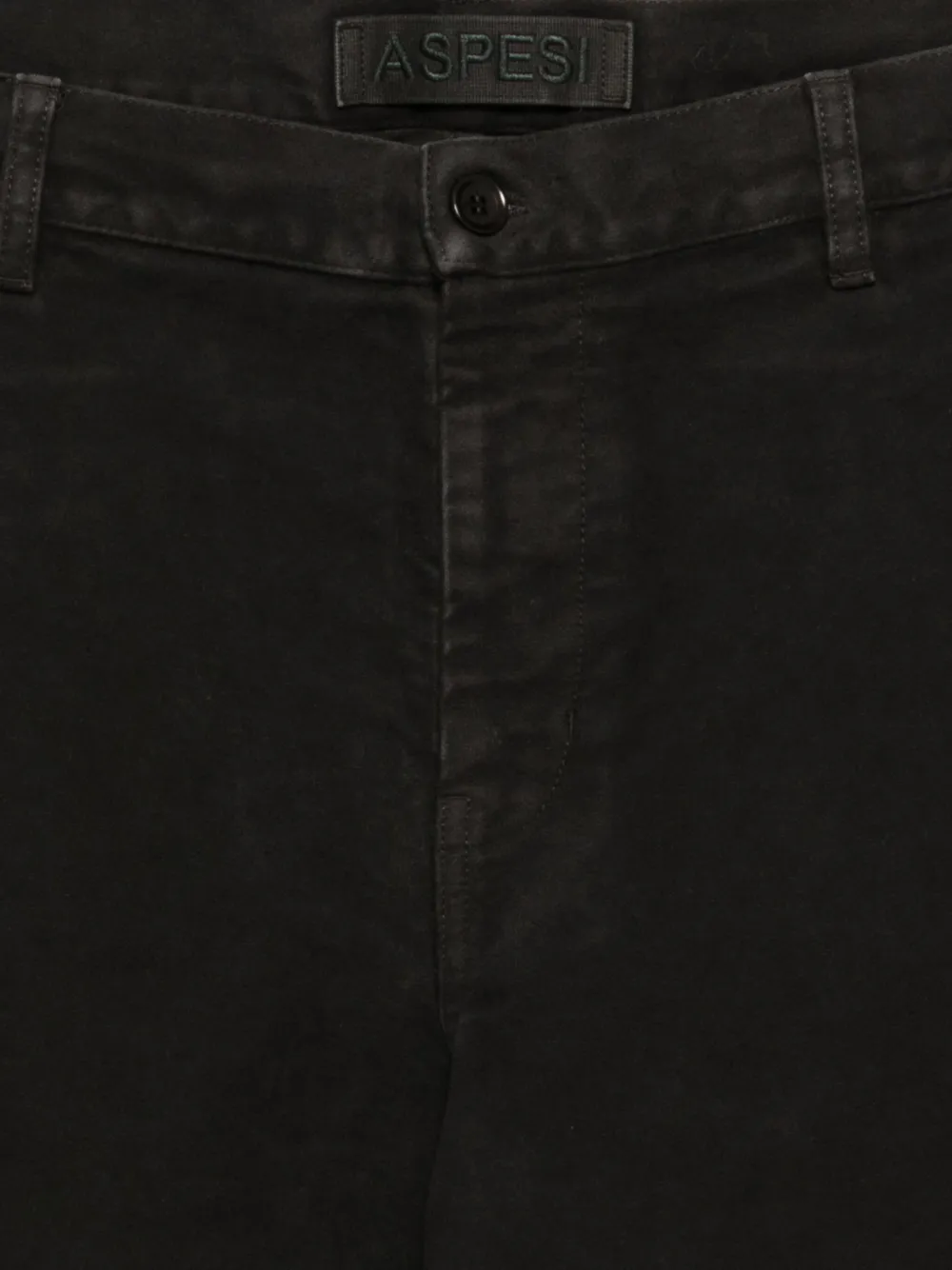 Aspesi Straight-leg Trousers In Black