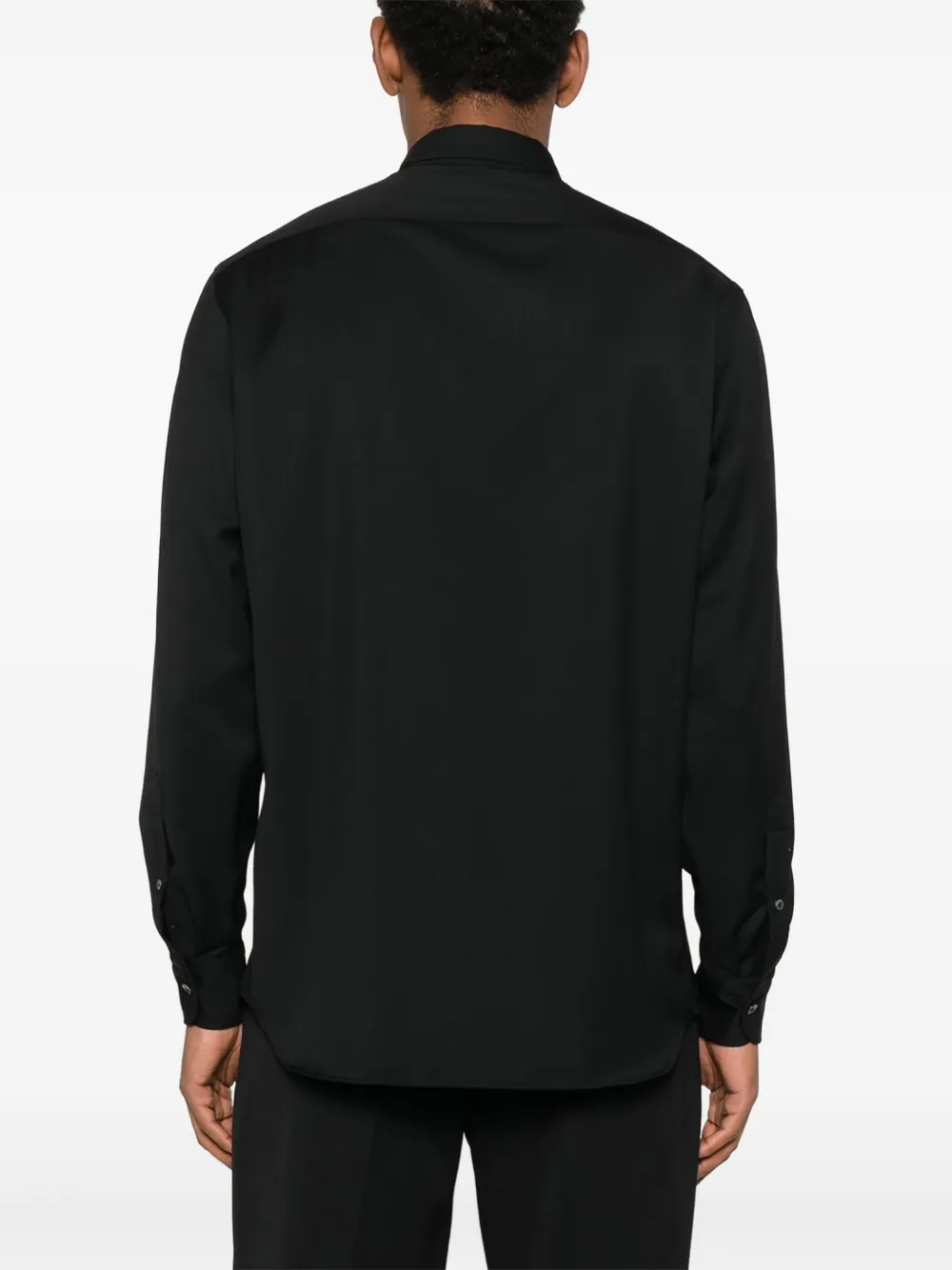 Lardini Overhemd met lange mouwen Zwart