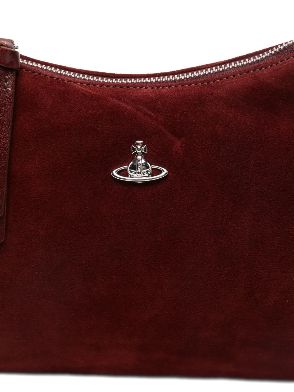 Vivienne Westwood Kate Orb-plaque Shoulder Bag In Red