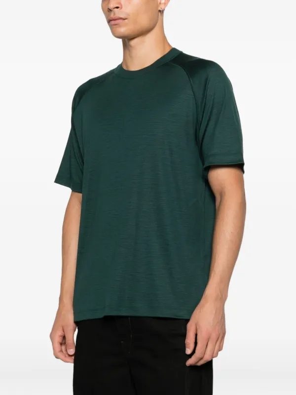 Zegna Playera Manga Corta Con Mangas Raglán Verde FARFETCH PE - Main Image