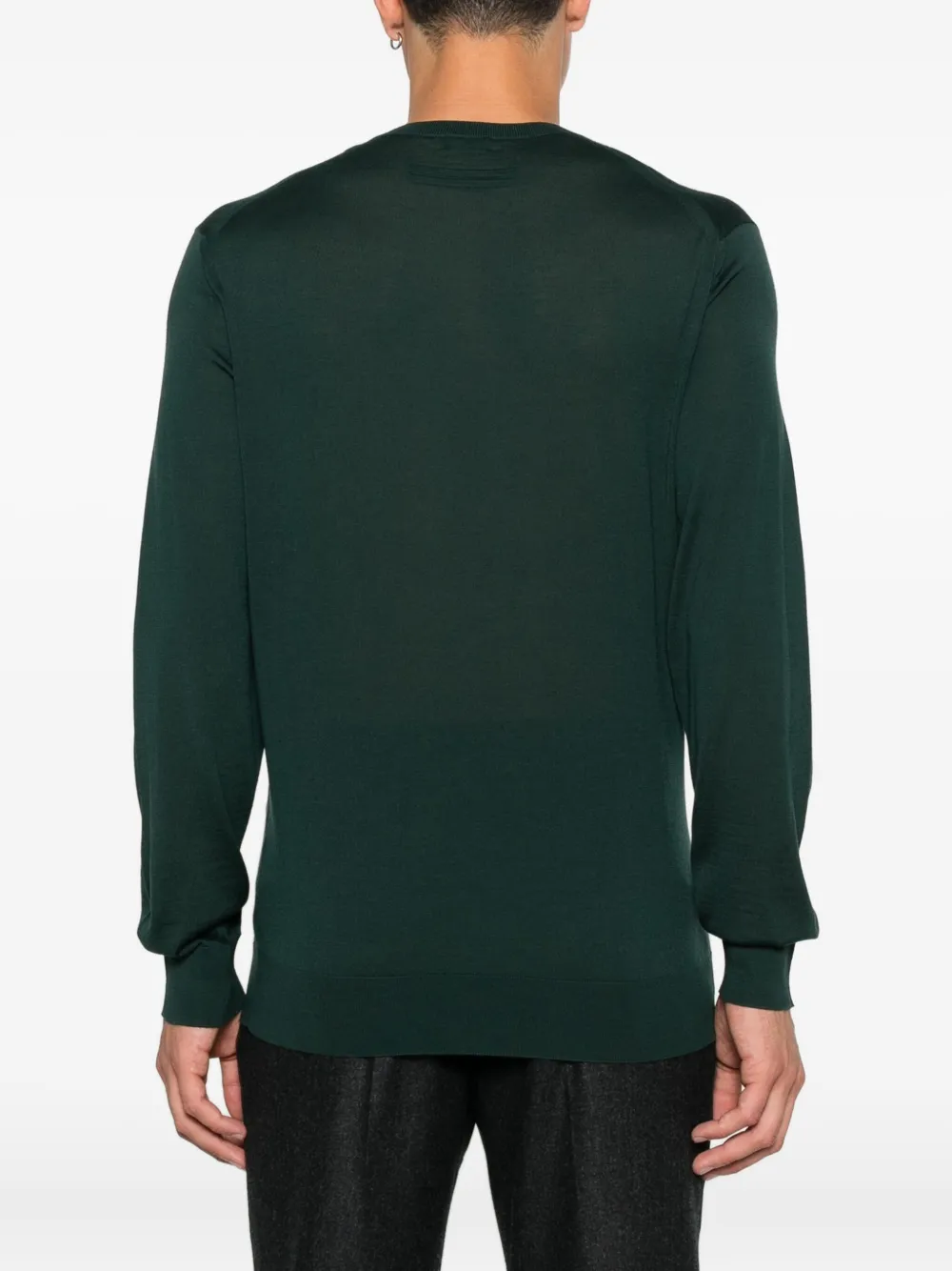 Zegna Sweater met ronde hals Groen