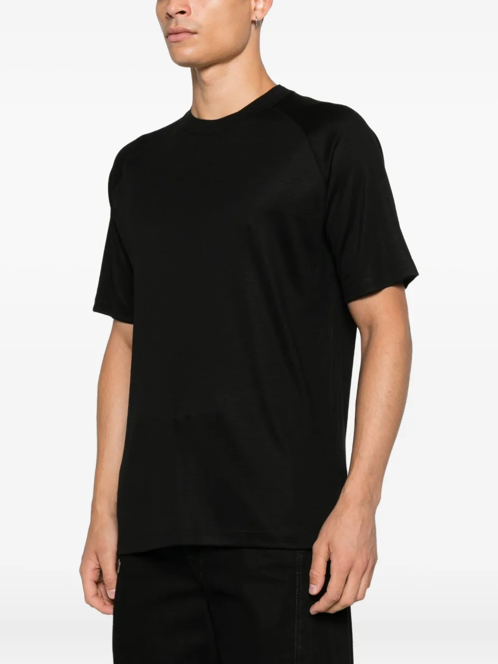 Zegna T-shirt met korte mouwen Zwart