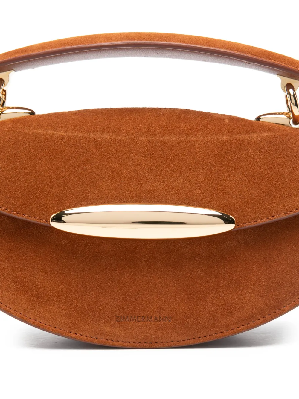ZIMMERMANN Wavelength shopper met handvat en ketting Bruin