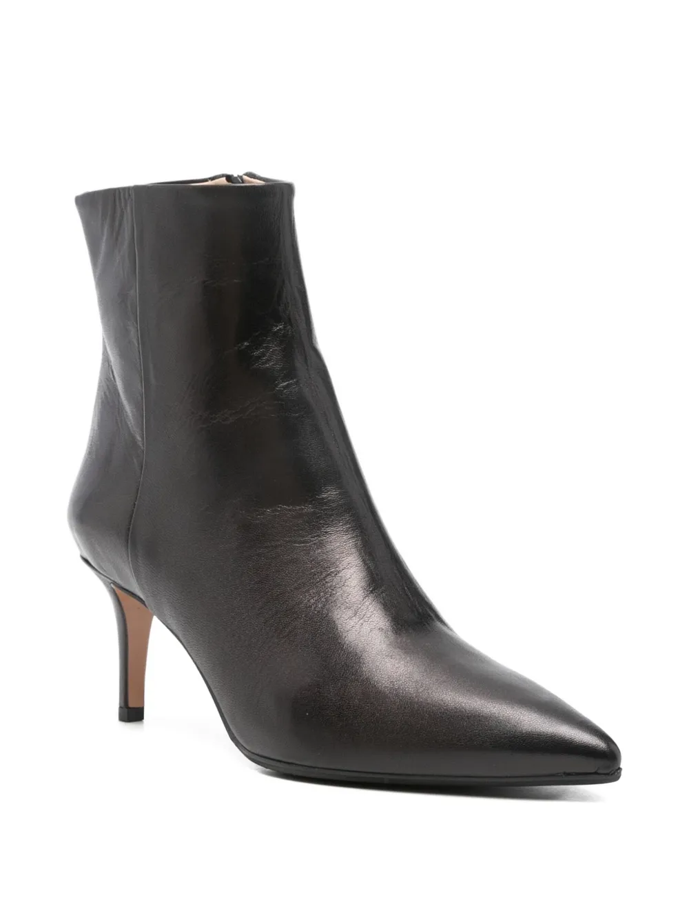 Fabio Rusconi 65mm Pointed-toe Heeled Boots In Black