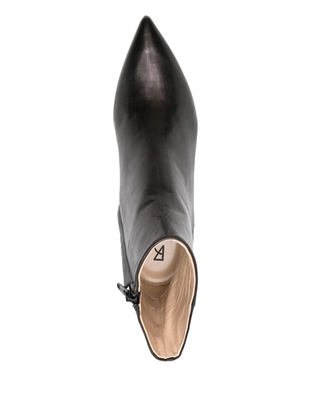 Fabio Rusconi 65mm Pointed-toe Heeled Boots In Black