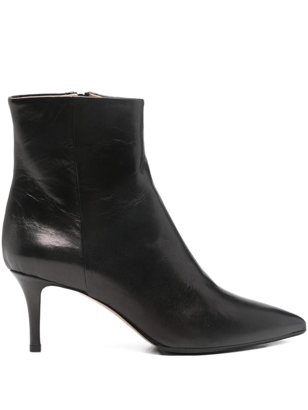 Fabio Rusconi 65mm Pointed-toe Heeled Boots In Black