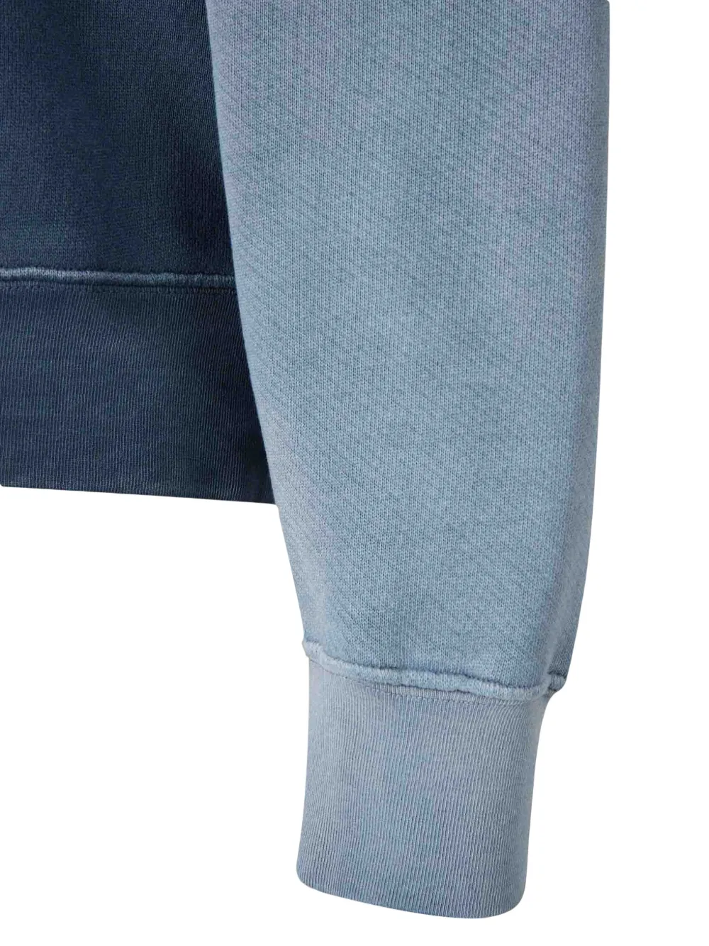 Off-White Katoenen sweater met logo Blauw