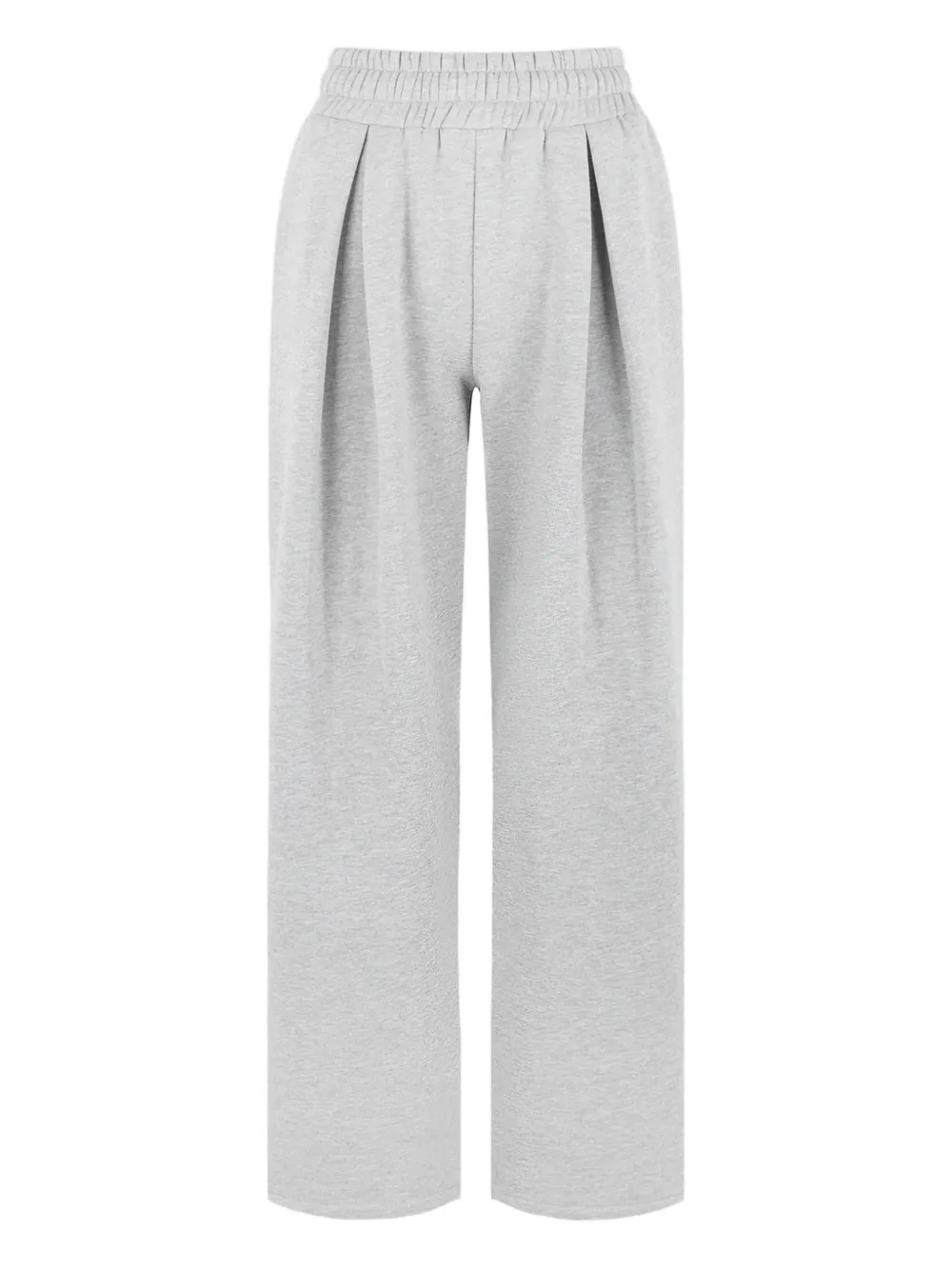 Manière De Voir Fanny Pleated Track Pants In Gray