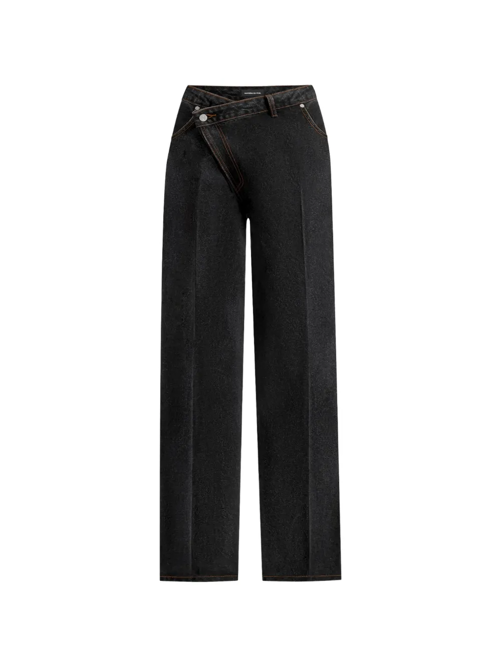 Manière De Voir Astrid wrapover jeans - Nero
