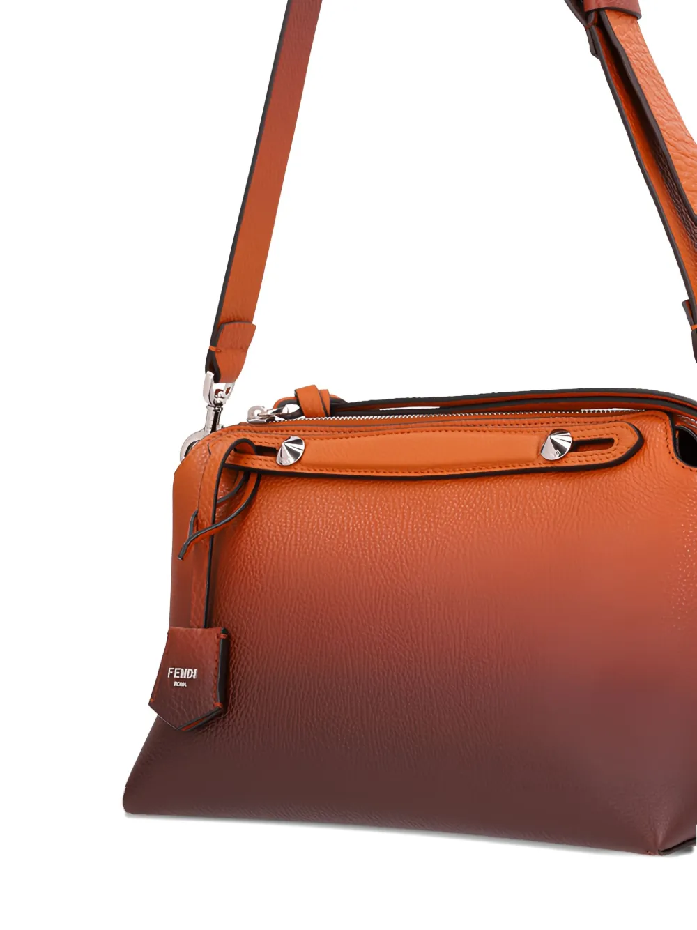 Fendi Medium By The Way Soft Leather Shoulder Bag In Brown