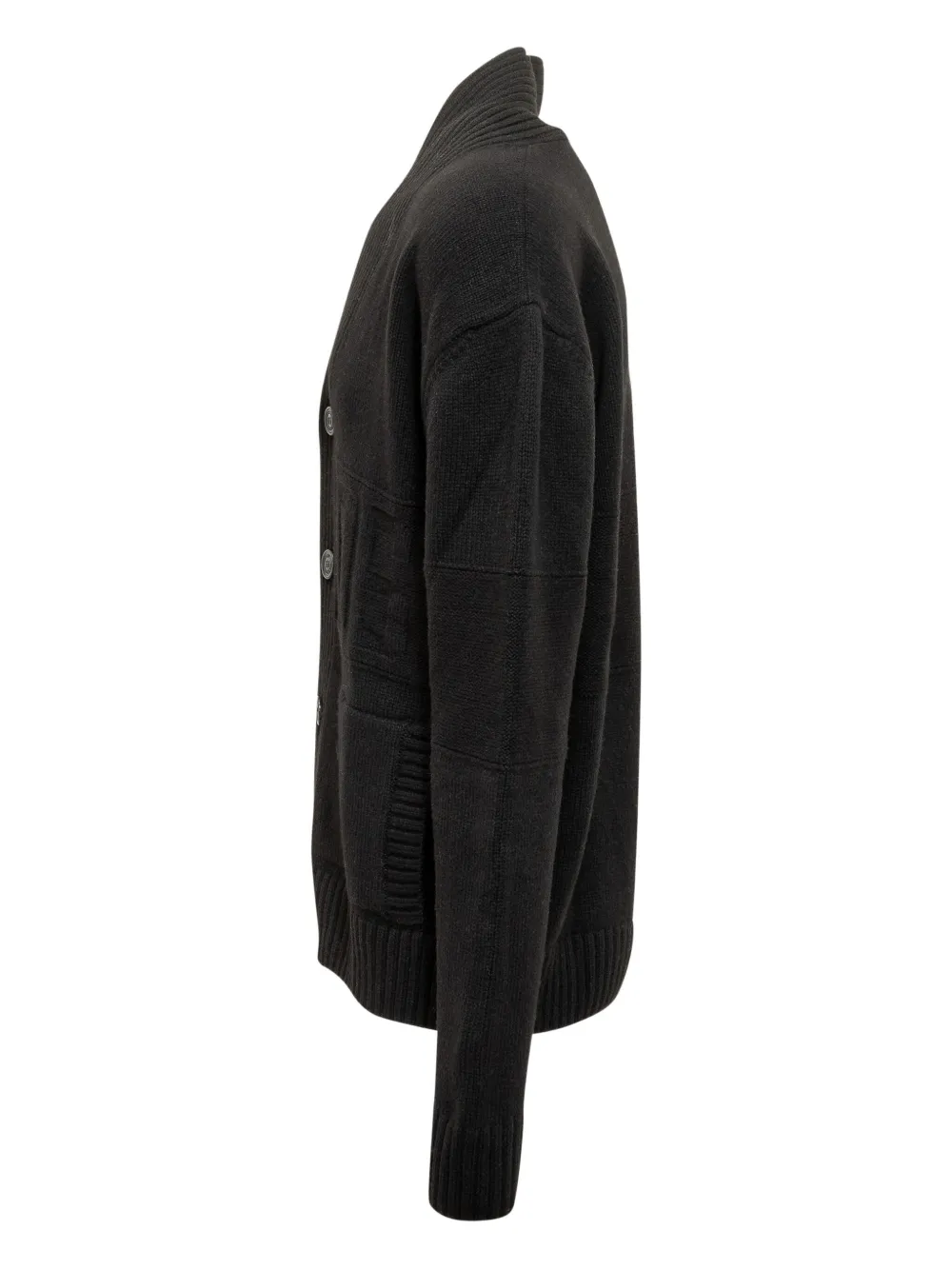 Gcds Logo Knitted Cardigan In Multi