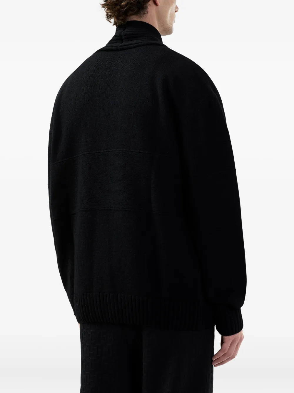 GCDS Vest met logo Zwart