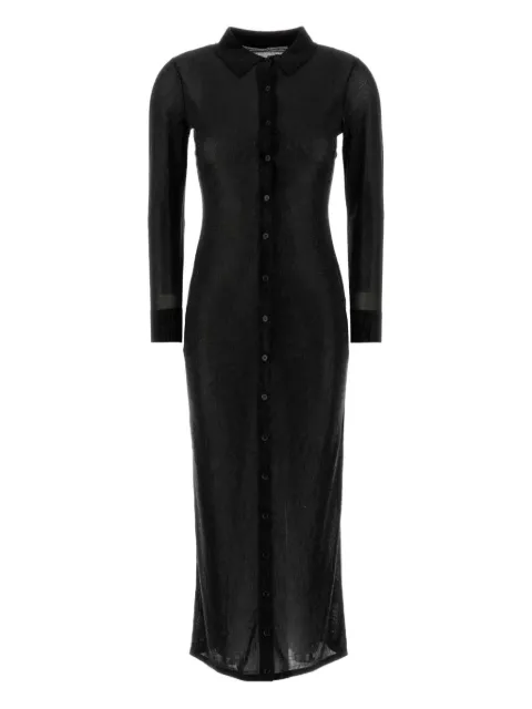 Alexander Wang embellished long shirt dress