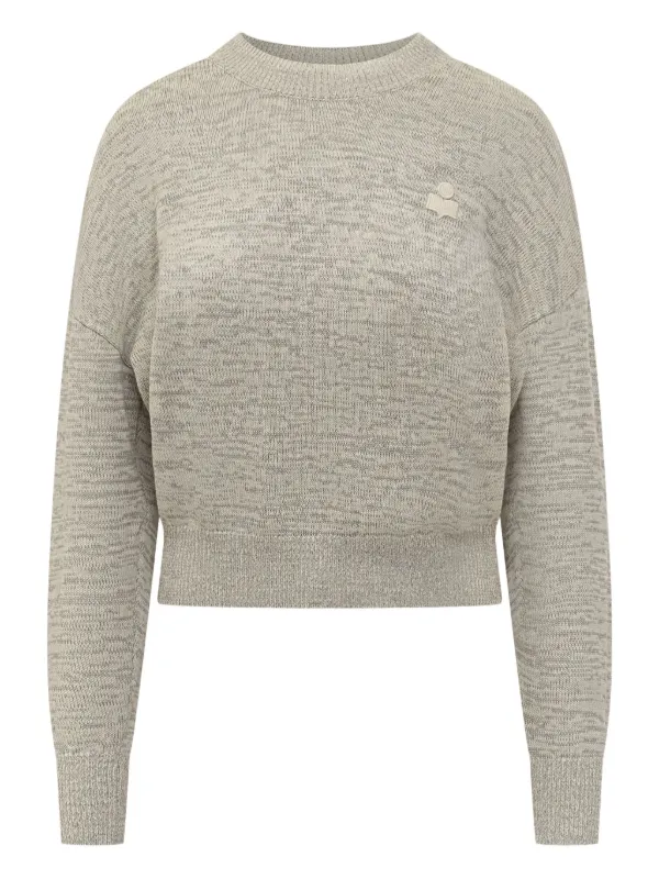 Marant Étoile Masan Logo Sweater in Grey