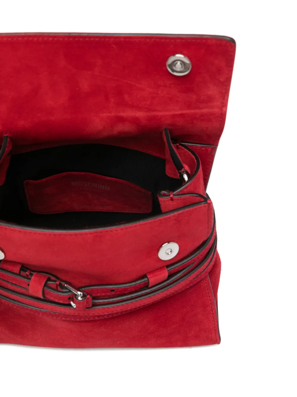 Moschino Tie Me shopper Rood