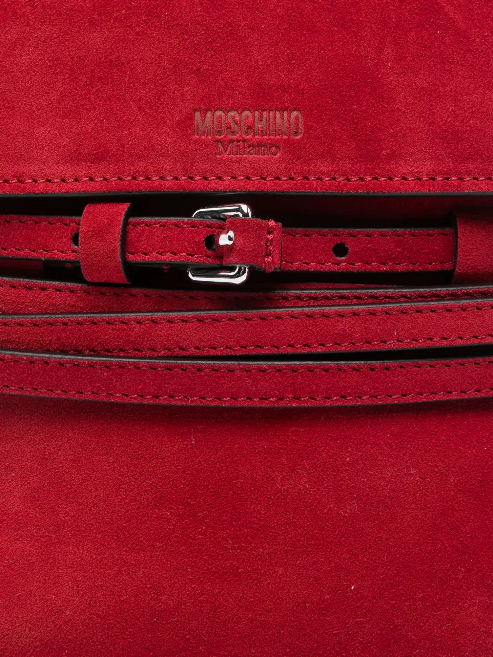 Moschino Tie Me shopper Rood
