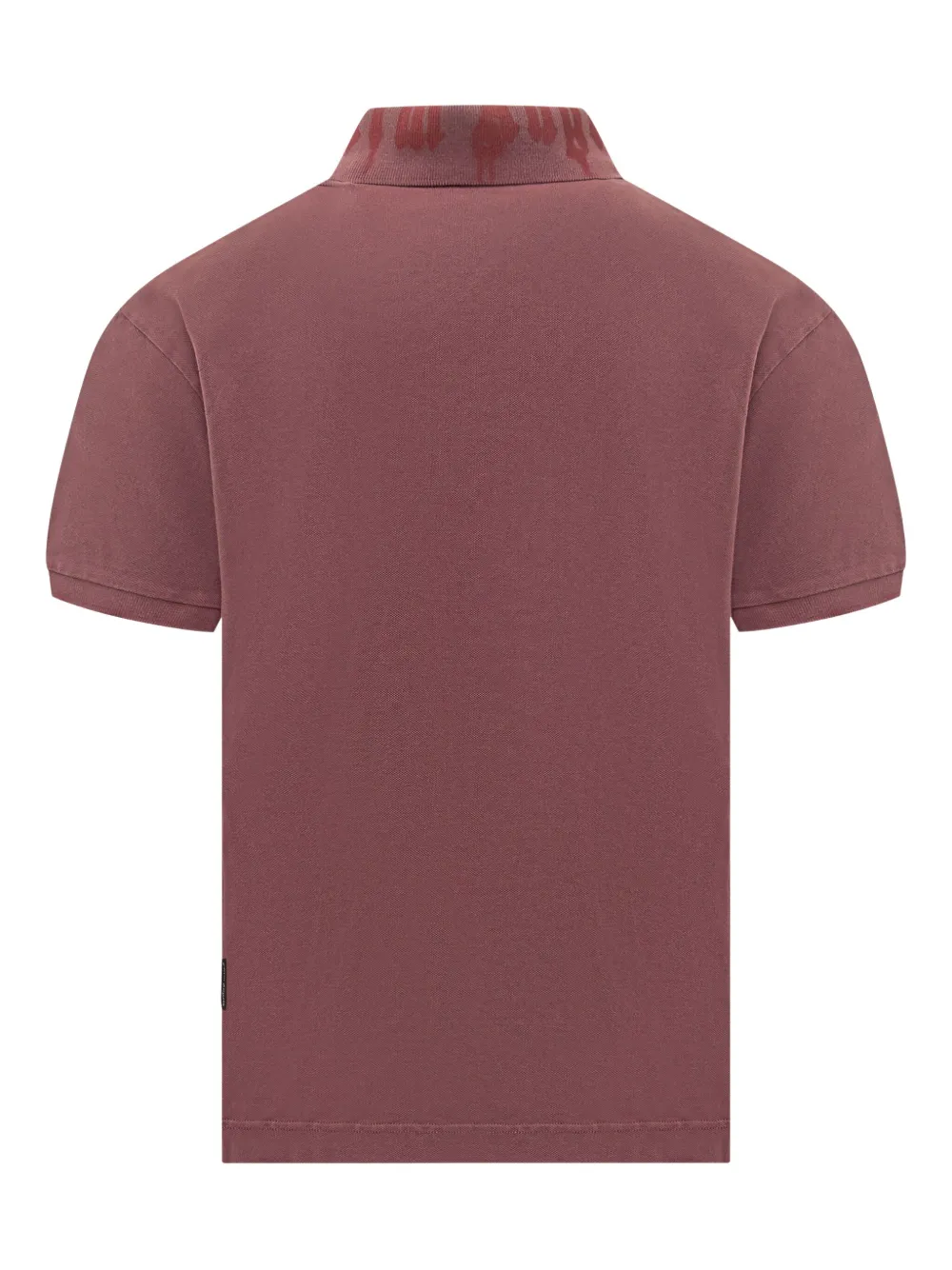 Palm Angels Poloshirt met logo - Bruin