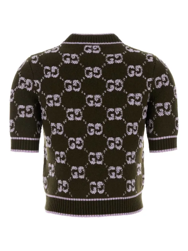 Gucci GGロゴ Tシャツ | グリーン | FARFETCH JP Gucci GGロゴ Tシャツ | グリーン | FARFETCH JP