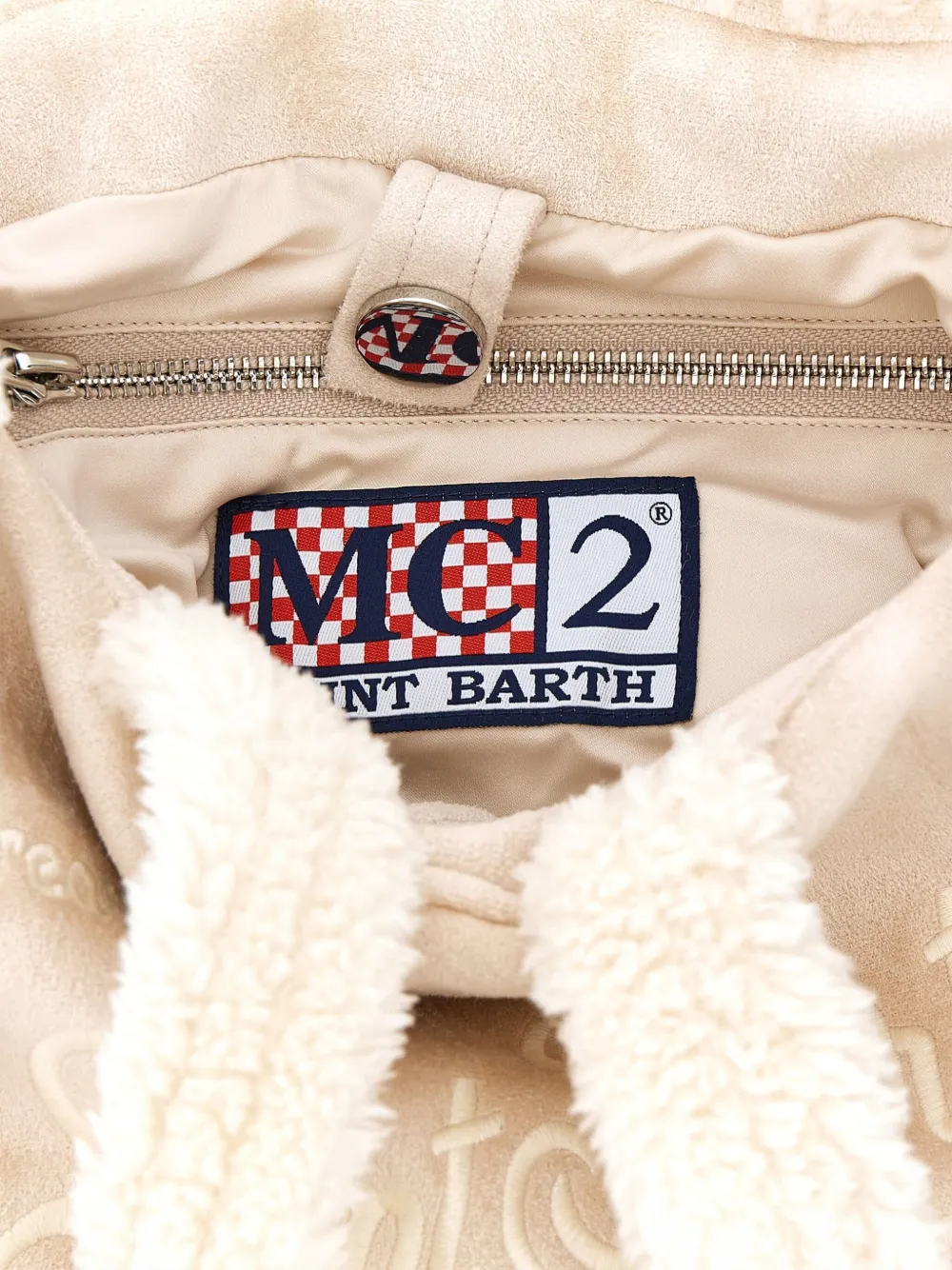 MC2 Saint Barth Colette lammy shopper Beige