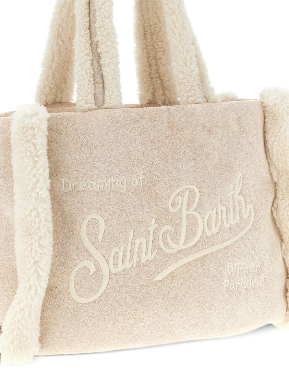 MC2 Saint Barth Colette lammy shopper Beige