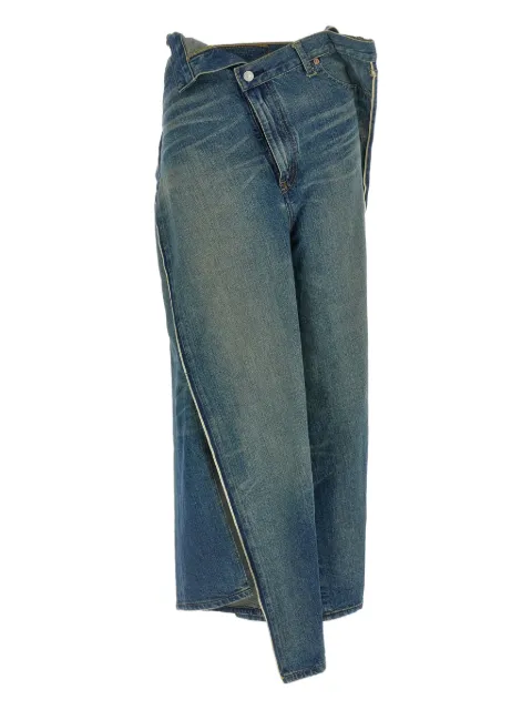Junya Watanabe vaqueros asimétricos de Junya Watanabe x Levi's®
