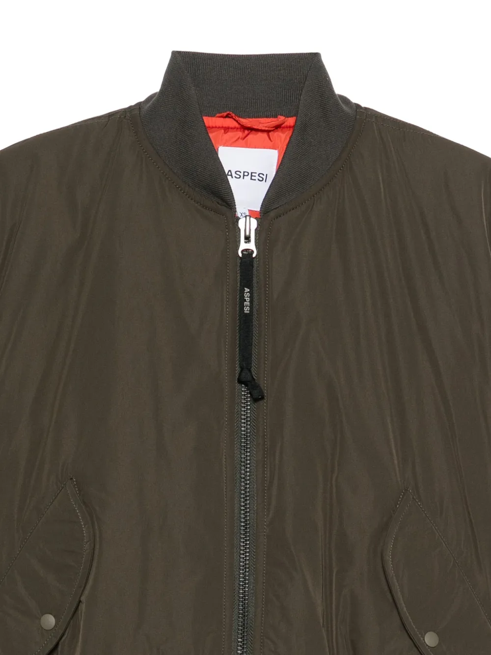 ASPESI Gunner II bomberjack met rits Groen