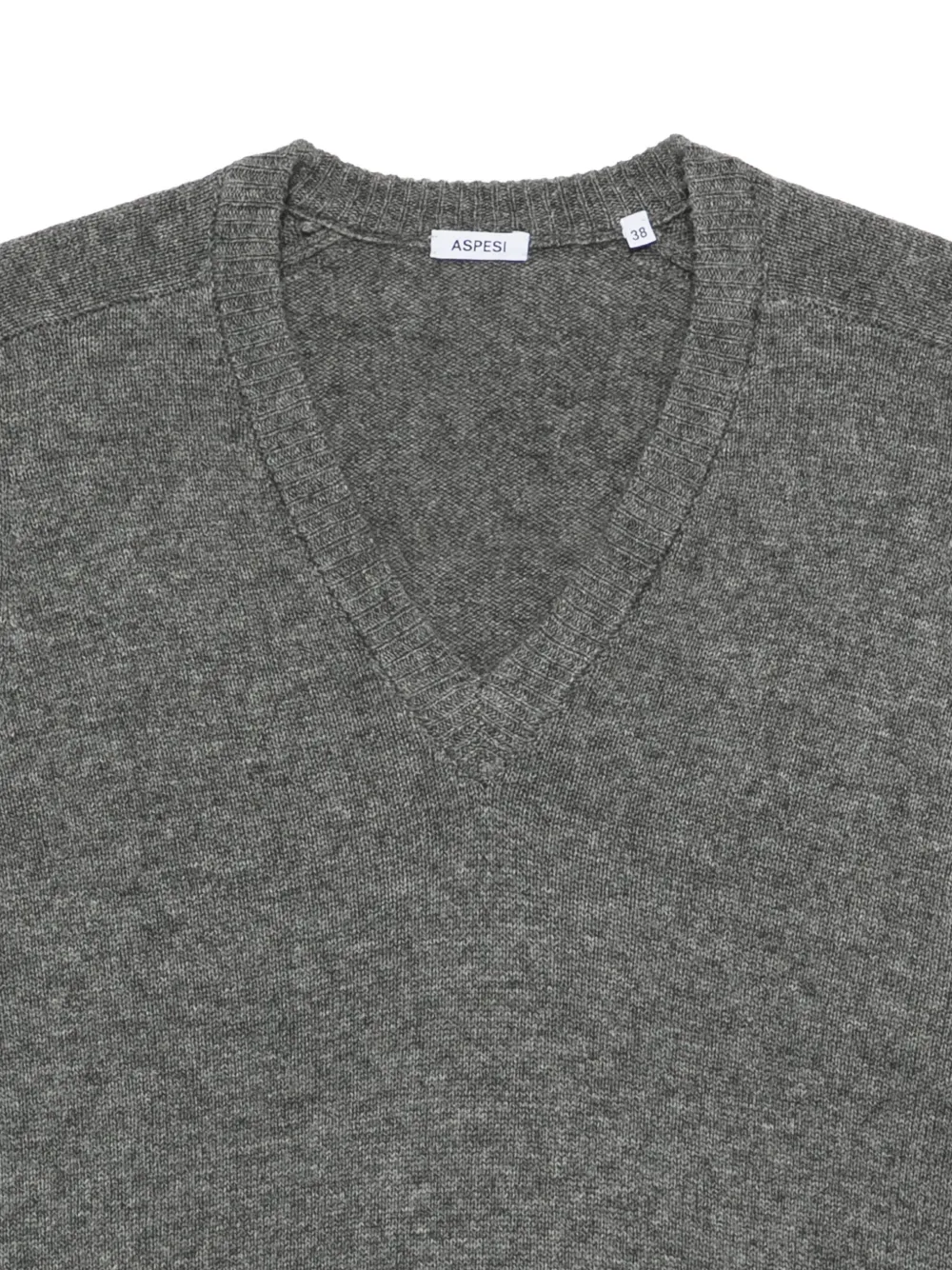 ASPESI Fijngebreide trui Grijs