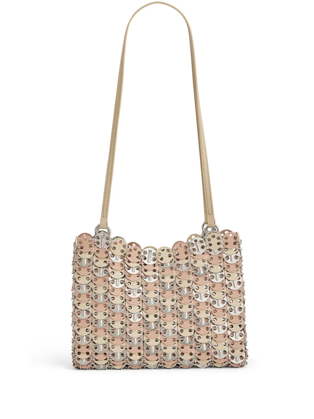 Rabanne Tricolor Nano ショルダーバッグ - ゴールドトーン Rabanne Tricolor Nano ショルダーバッグ - ゴールドトーン