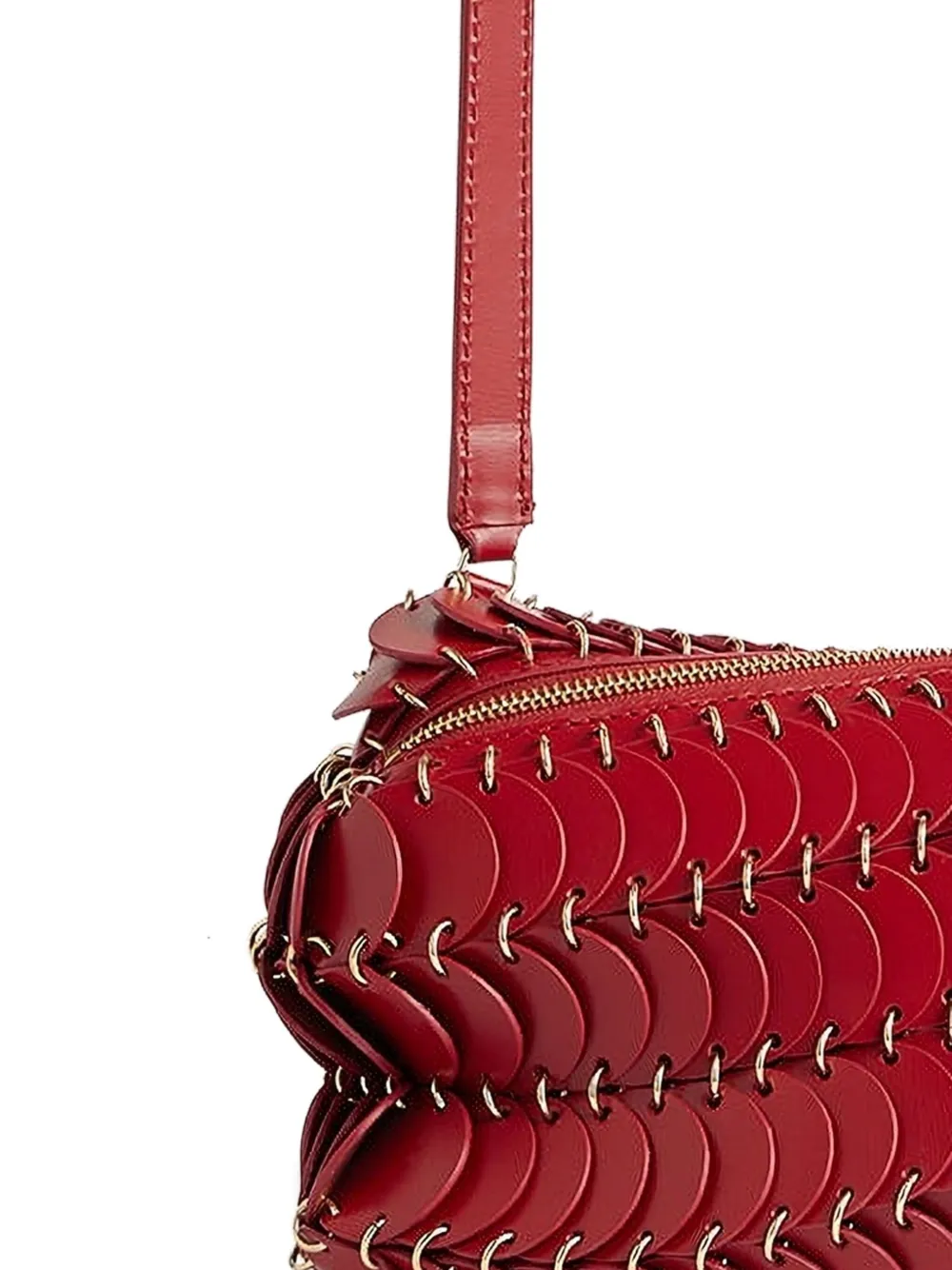 Rabanne Paco shoulder bag - Rood
