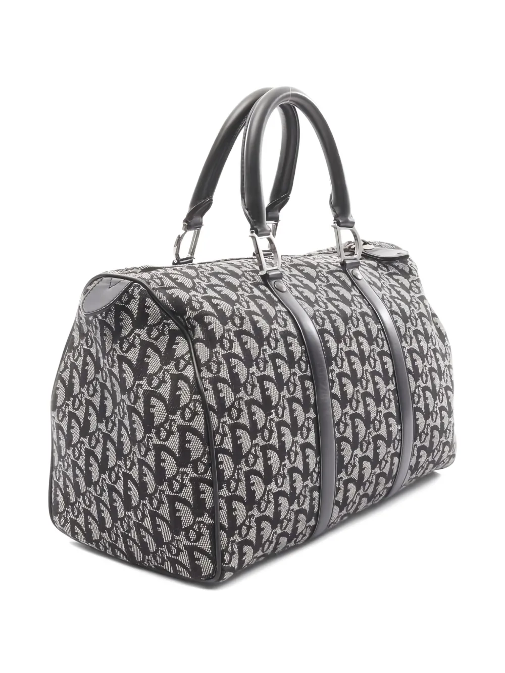 Pre-owned Dior 2010s Trotter Tote Bag In Black