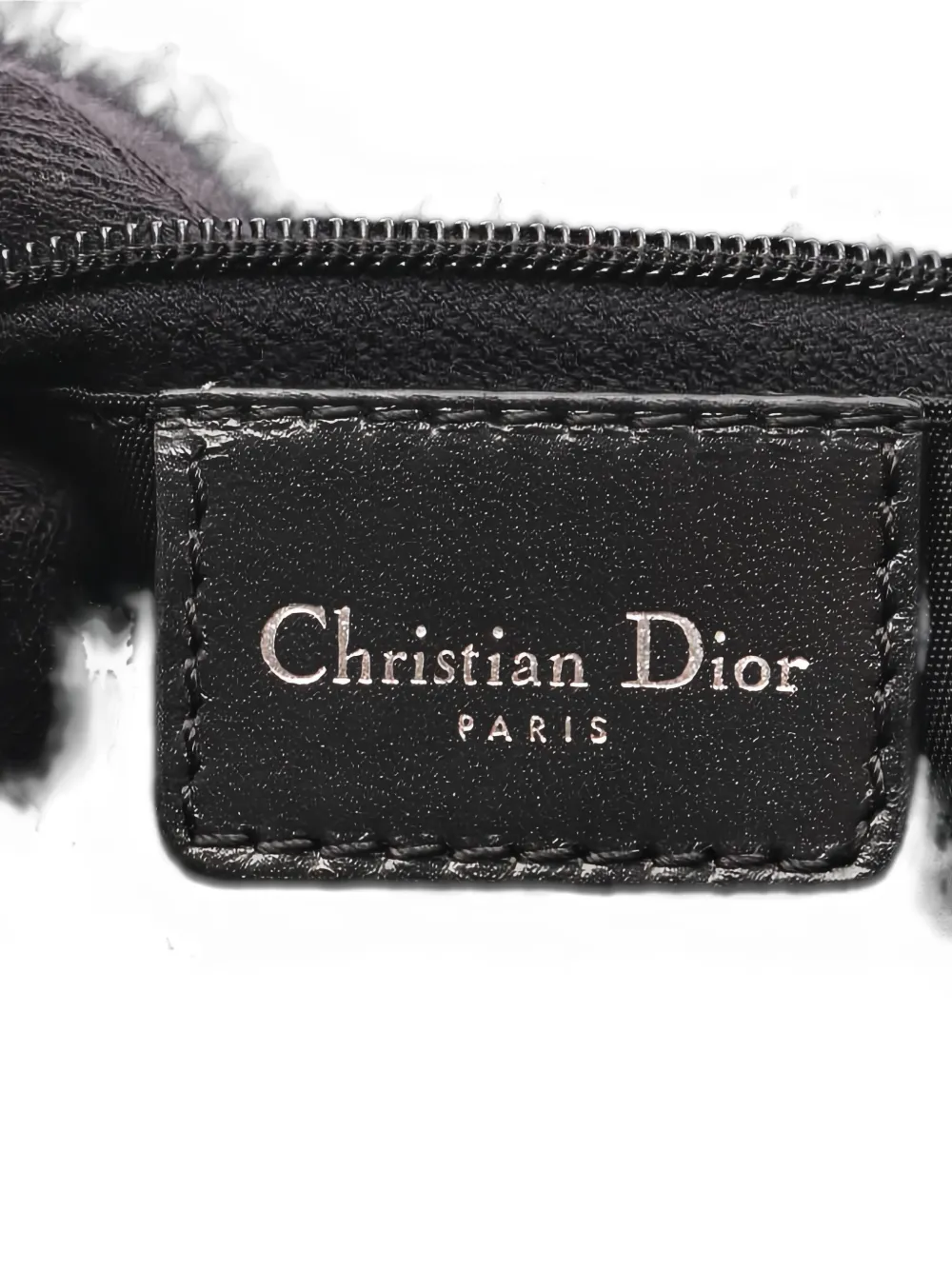 Pre-owned Dior 2010s Trotter Tote Bag In Black