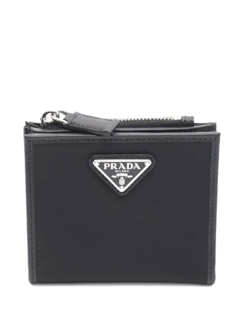 Prada Pre-Owned 2020s triangle-logo wallet