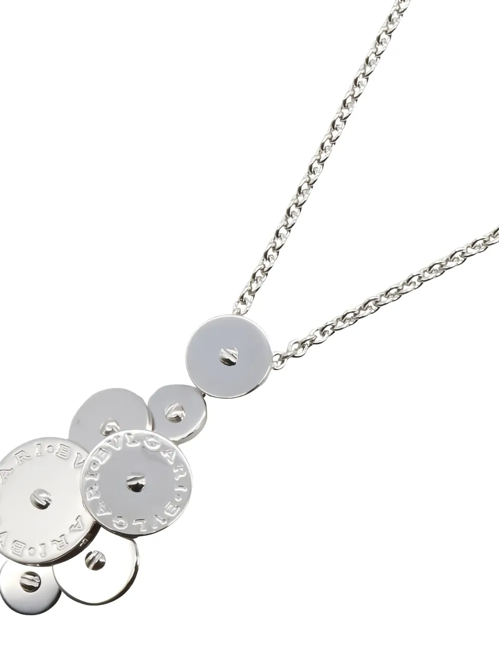 Bvlgari Pre-Owned 2010's disc charm necklace | Image 2