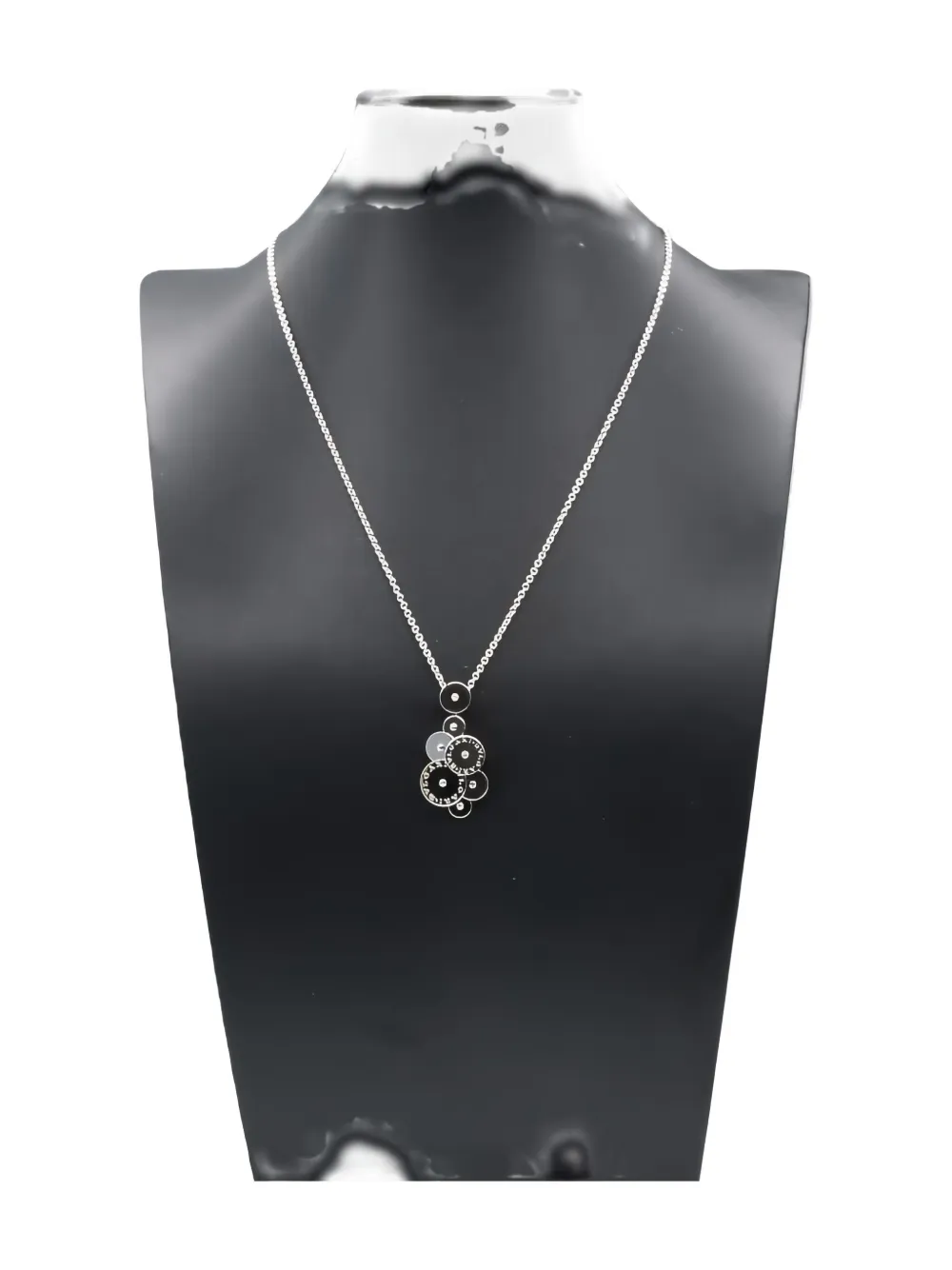 Bvlgari Pre-Owned 2010's disc charm necklace | Silver | Image 1