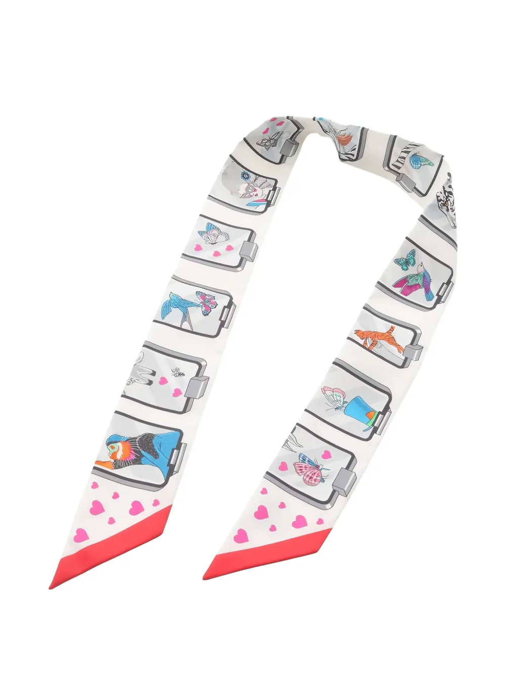 Hermès Pre-Owned mascada Story Twilly 2020 | Image 2