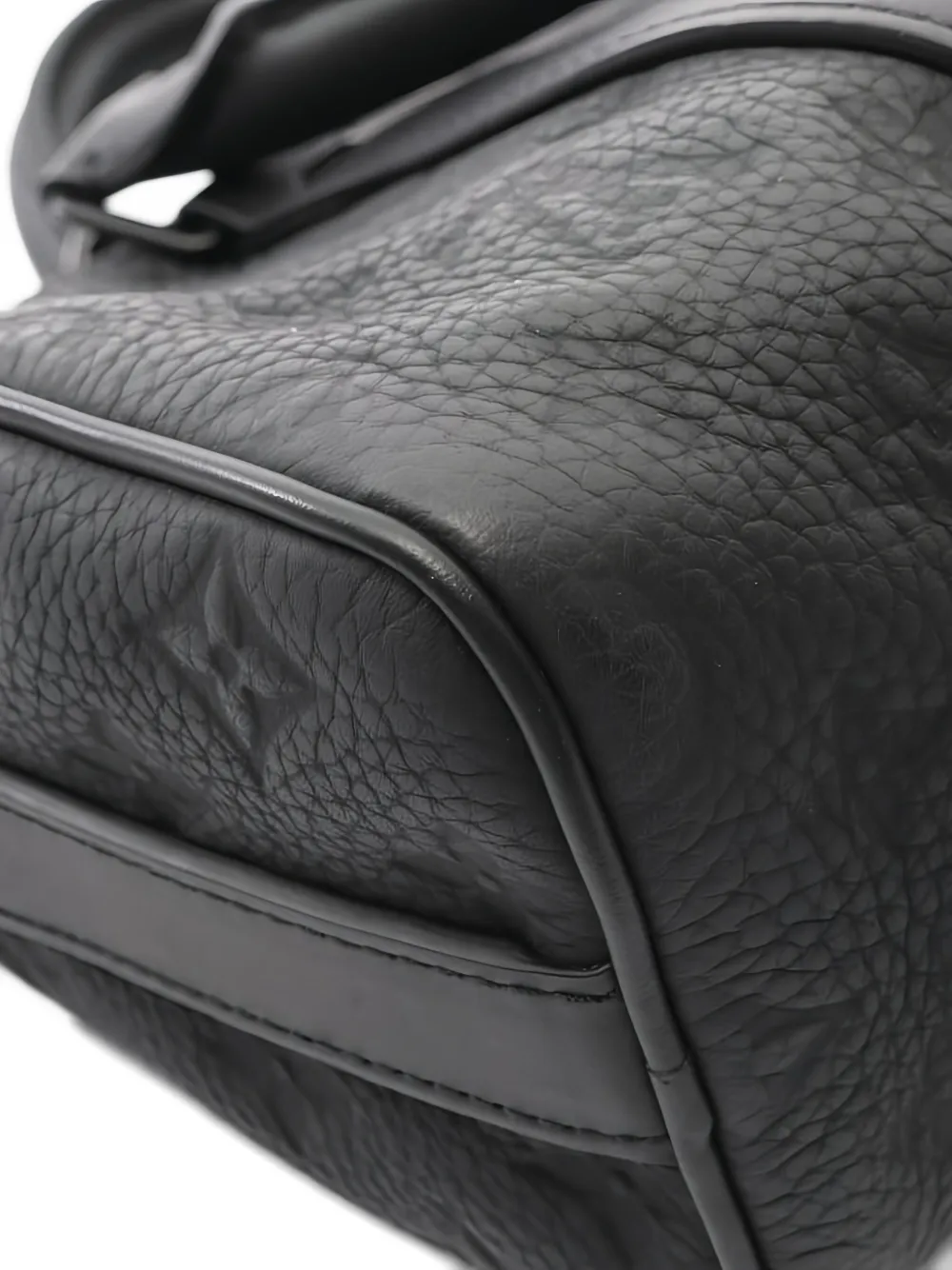 Pre-owned Louis Vuitton 2021s Keepall Bandoulière 25 Tote Bag In Black