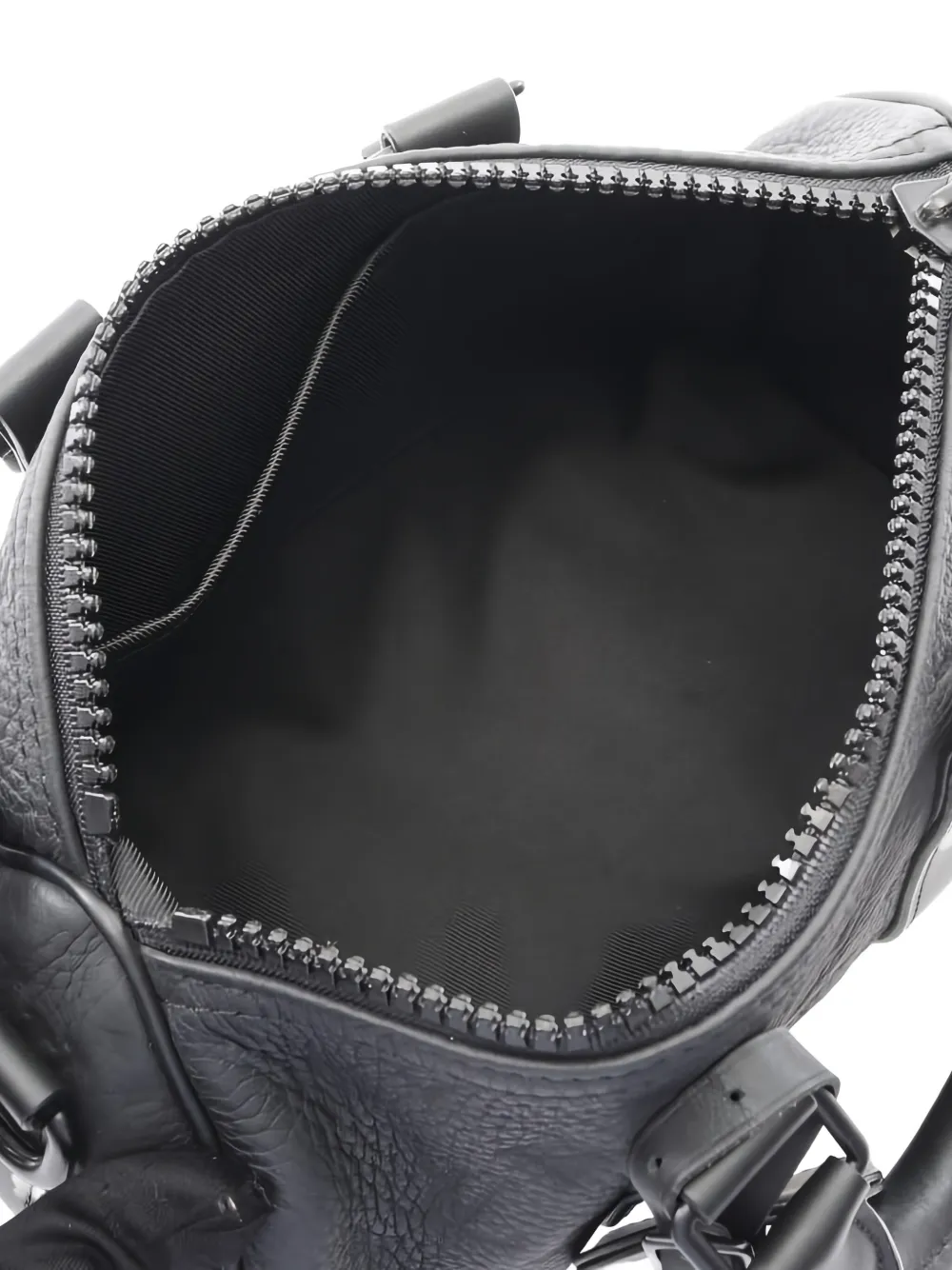Pre-owned Louis Vuitton 2021s Keepall Bandoulière 25 Tote Bag In Black