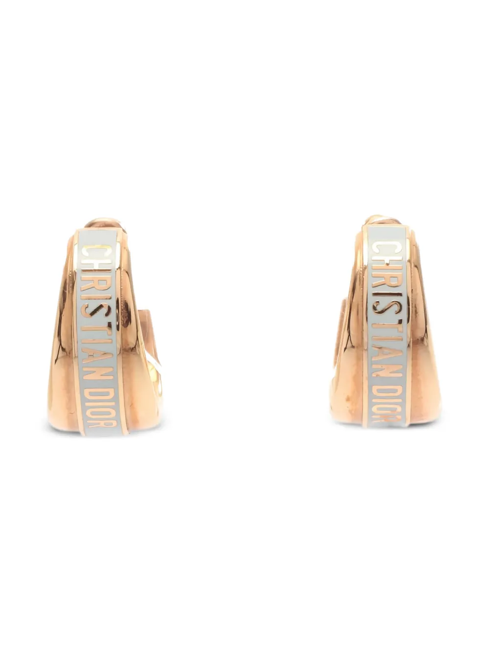 Christian Dior Pre-Owned aretes con logo 2010 | dorado | Image 1