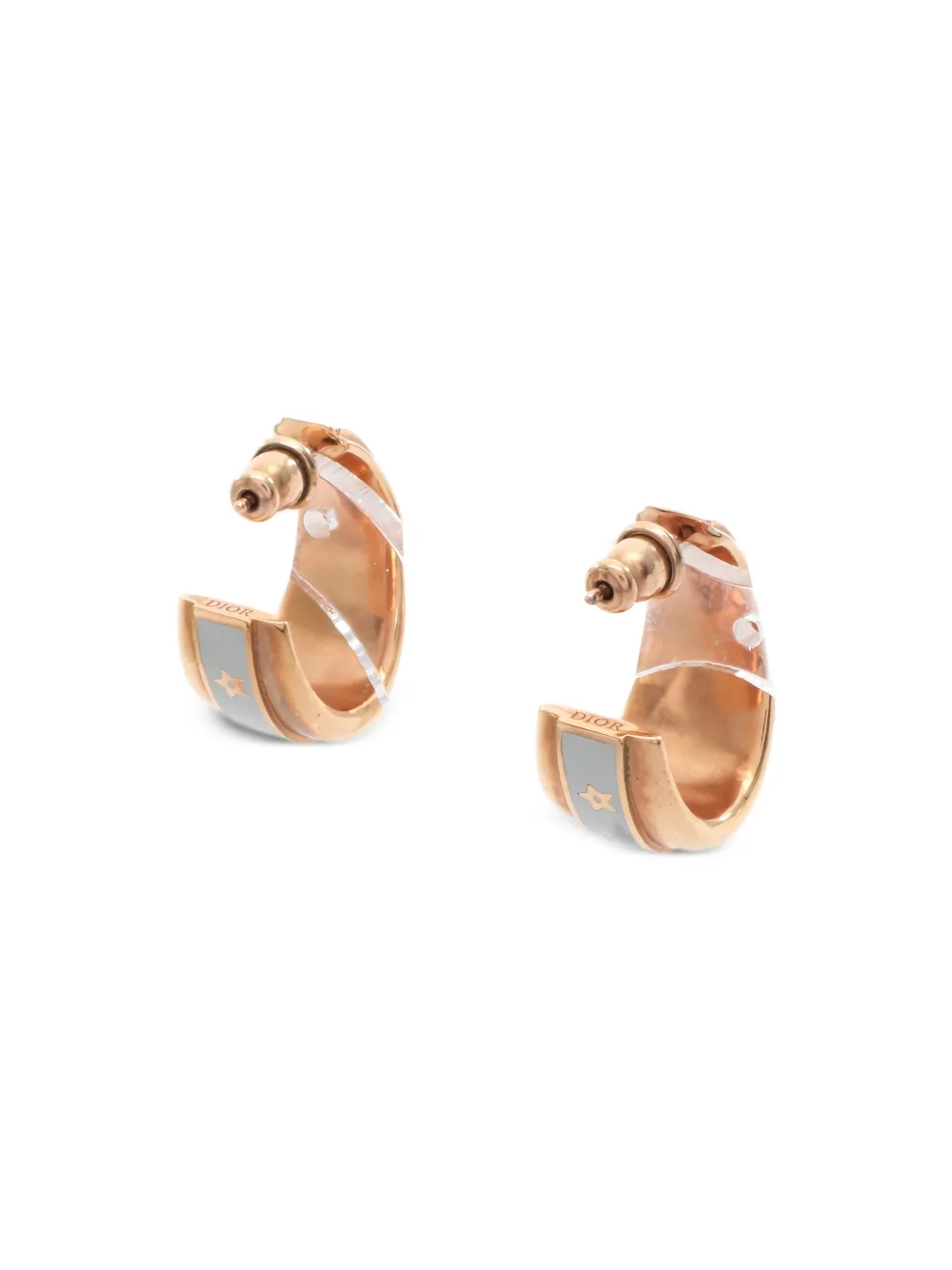 Christian Dior Pre-Owned aretes con logo 2010 | Image 2