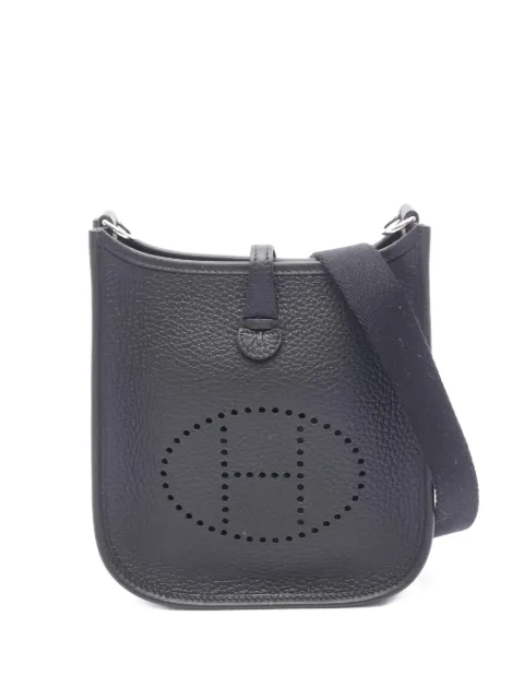 Hermès Pre-Owned 2024 Evelyn TPM perforated shoulder bag